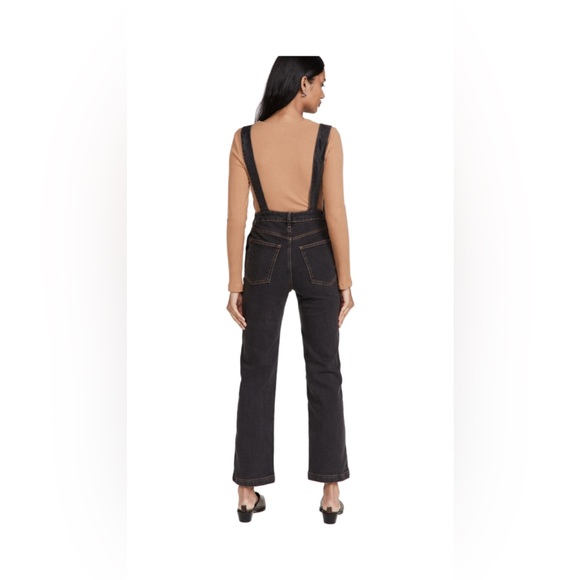 WeWoreWhat - Straight Tapered Overalls - Size 6 - Picture 2 of 6